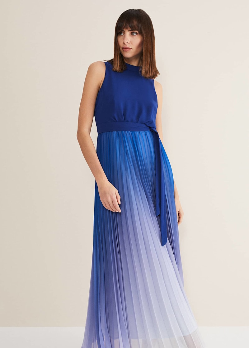 Black and blue ombre dress online