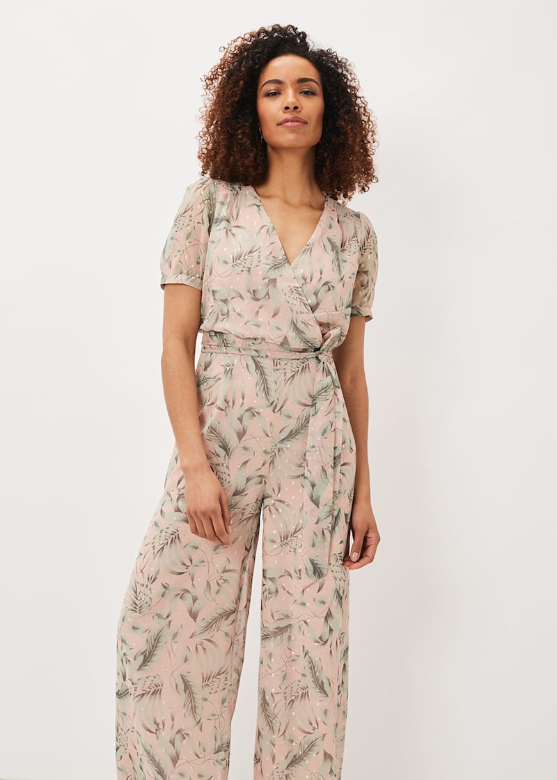 Forever 21 floral jumpsuit sales