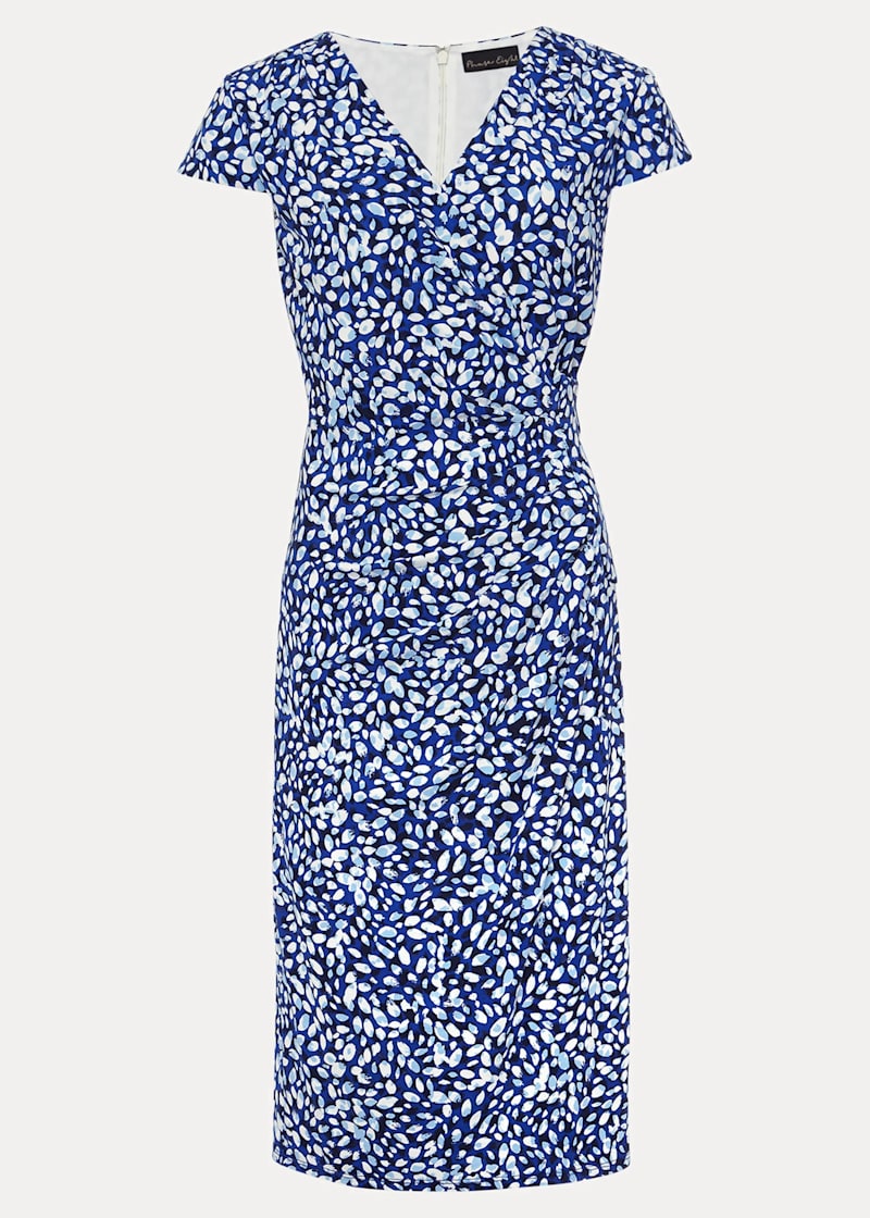 Brooke Printed Wrap Dress | Phase Eight UK