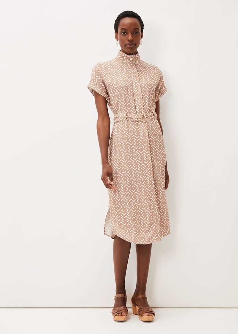 Tilda Geo Shirt Dress