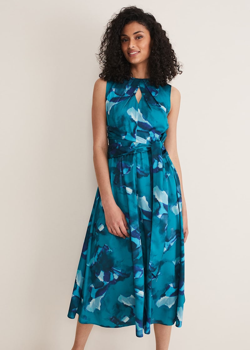 Butterfly midi dress hotsell