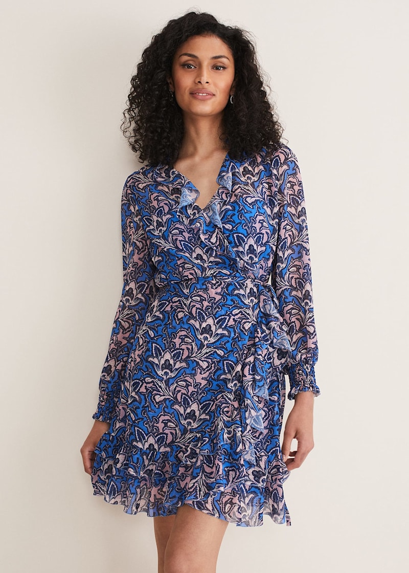 Camile Paisley Print Dress |