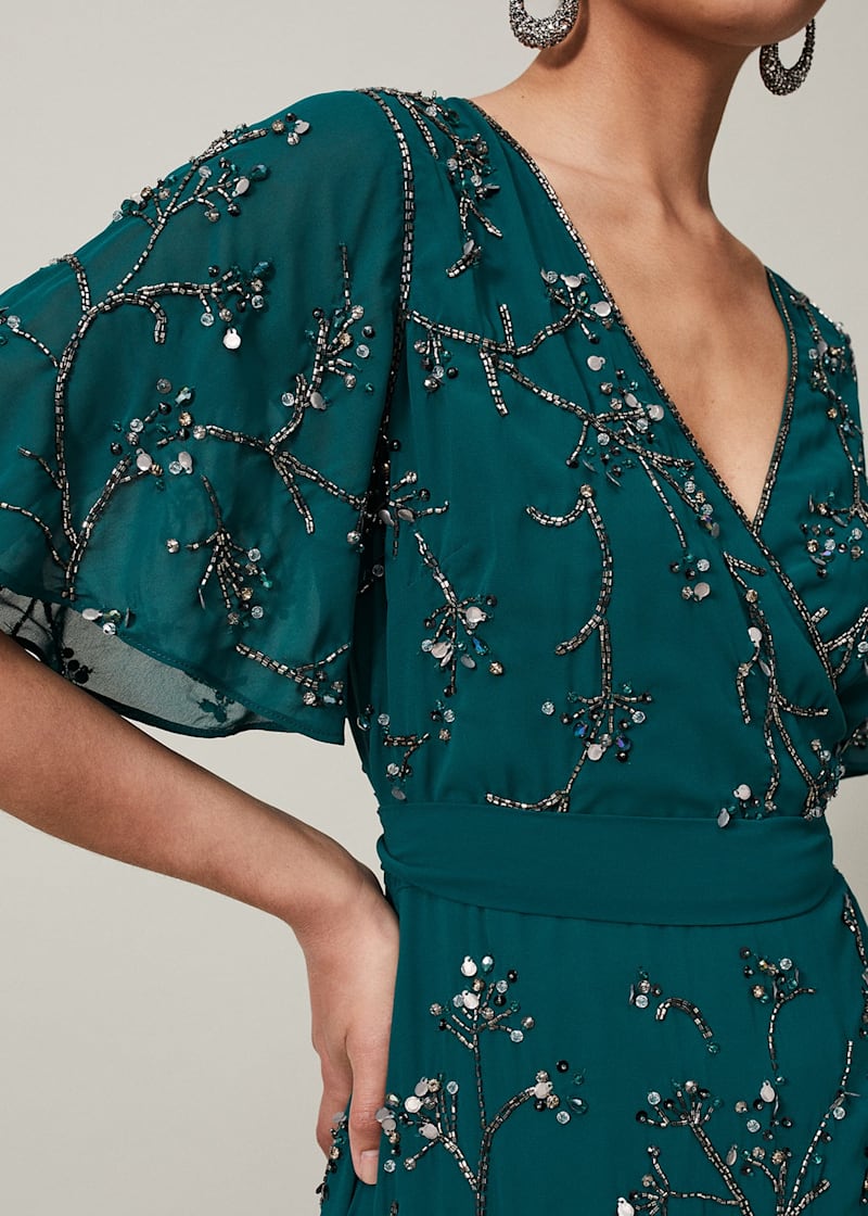 Phase eight talia embroidered dress discount