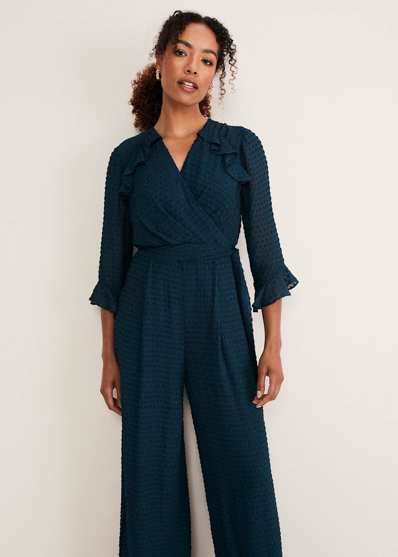 Hattie Wrap Wide Leg Jumpsuit | Phase Eight UK