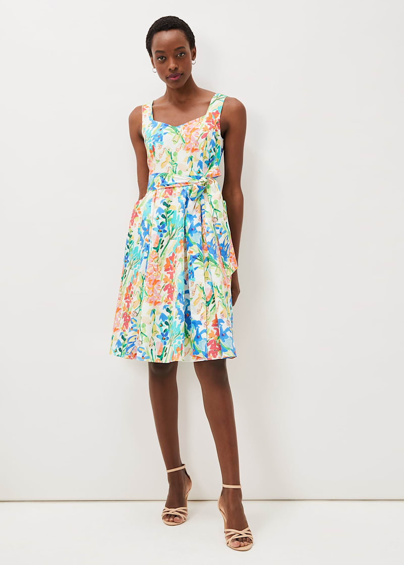 Blair Cotton Floral Dress | Phase Eight UK