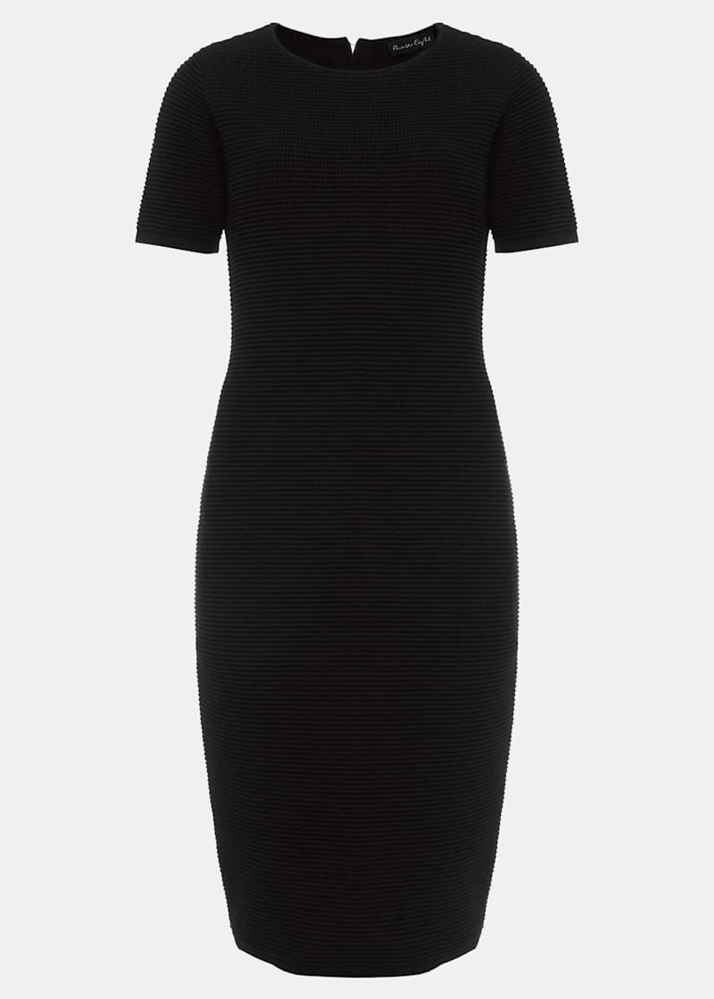 Short sleeve 2025 ribbed dress