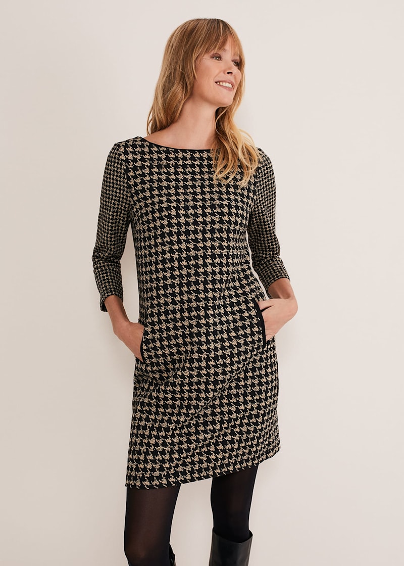 Lenia Check Dress