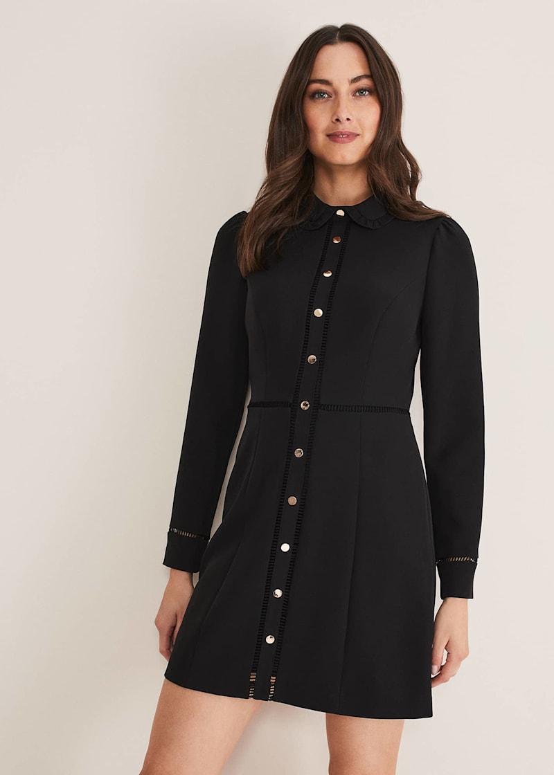 Black tailored dress uk sales