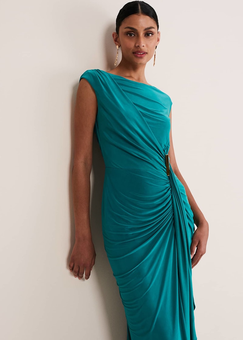 Phase eight donna maxi dress oxblood online