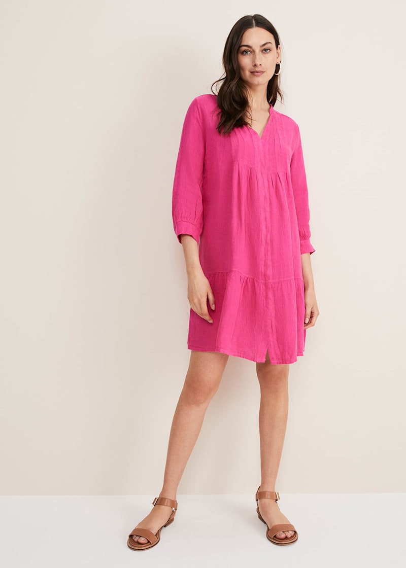Old navy pink stripe dress new arrivals