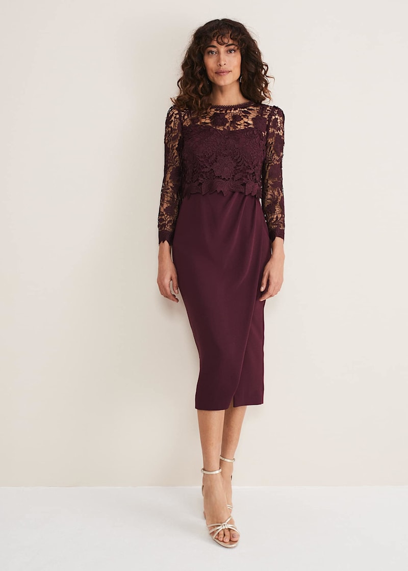 Double layer dress with hot sale sleeves