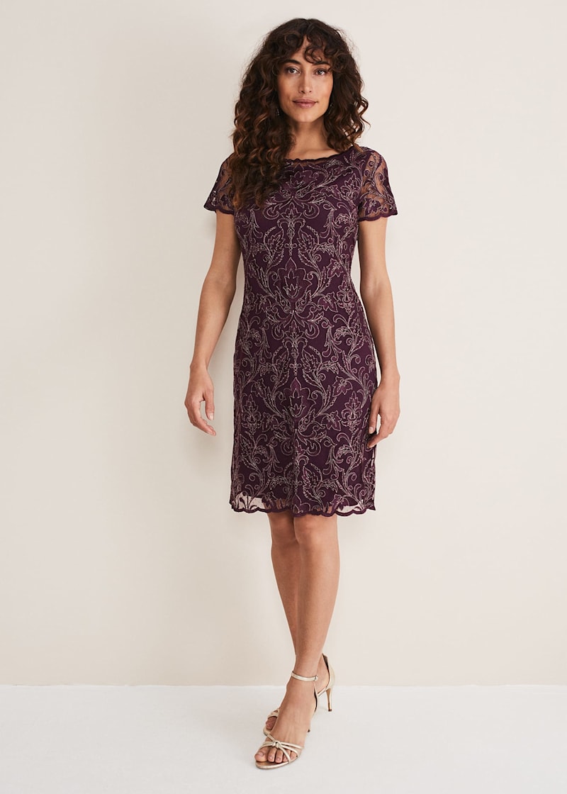 Phase eight clearance talia embroidered dress