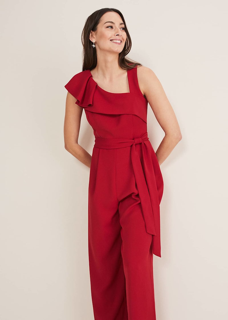 Phase eight red jumpsuit on sale