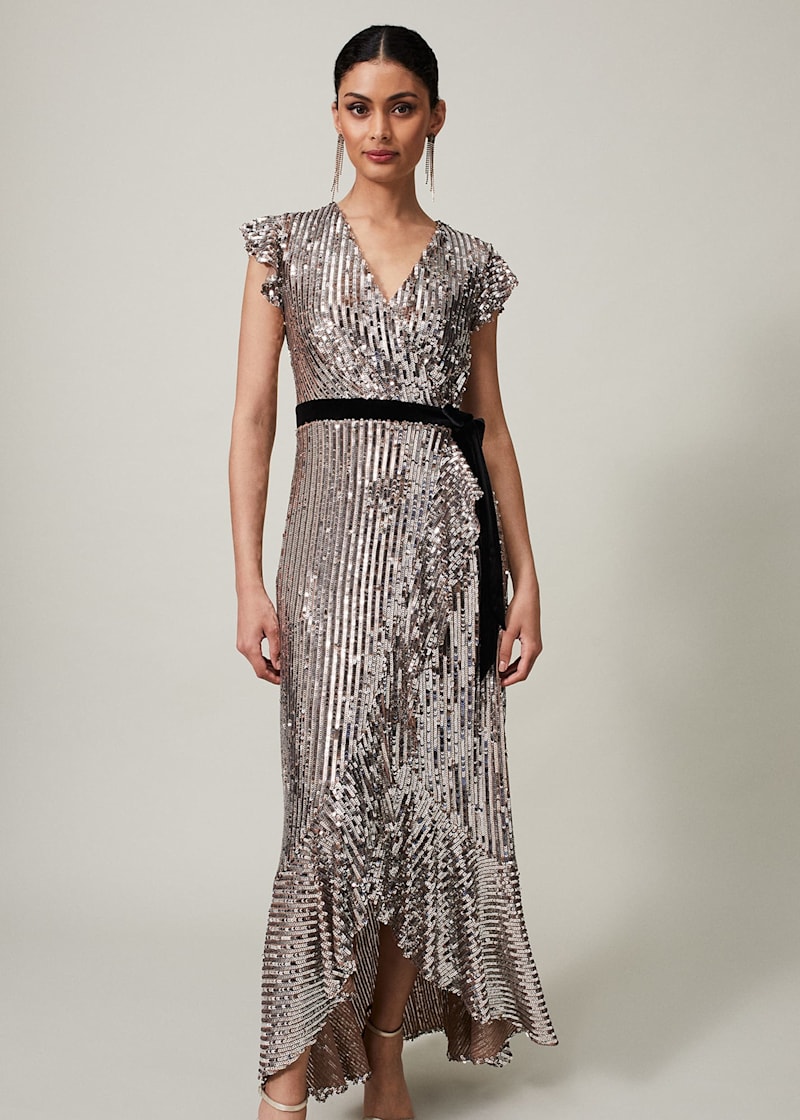 Enja Sequin Maxi Dress