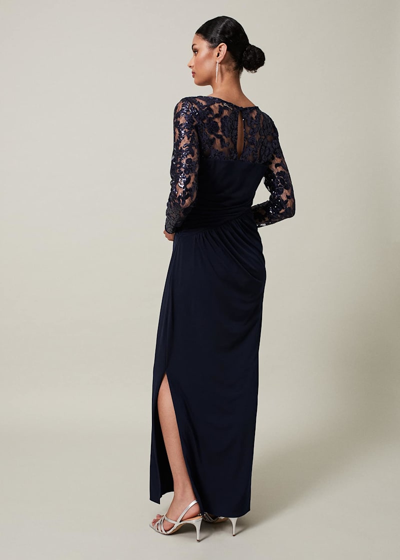 Daniela Sequin Maxi Dress
