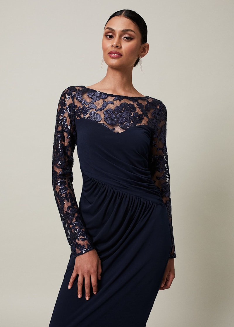 Daniela Sequin Maxi Dress