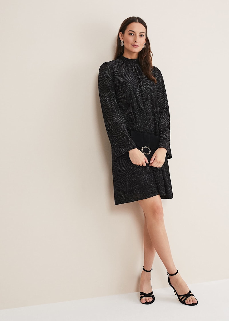 Gap velvet swing dress top