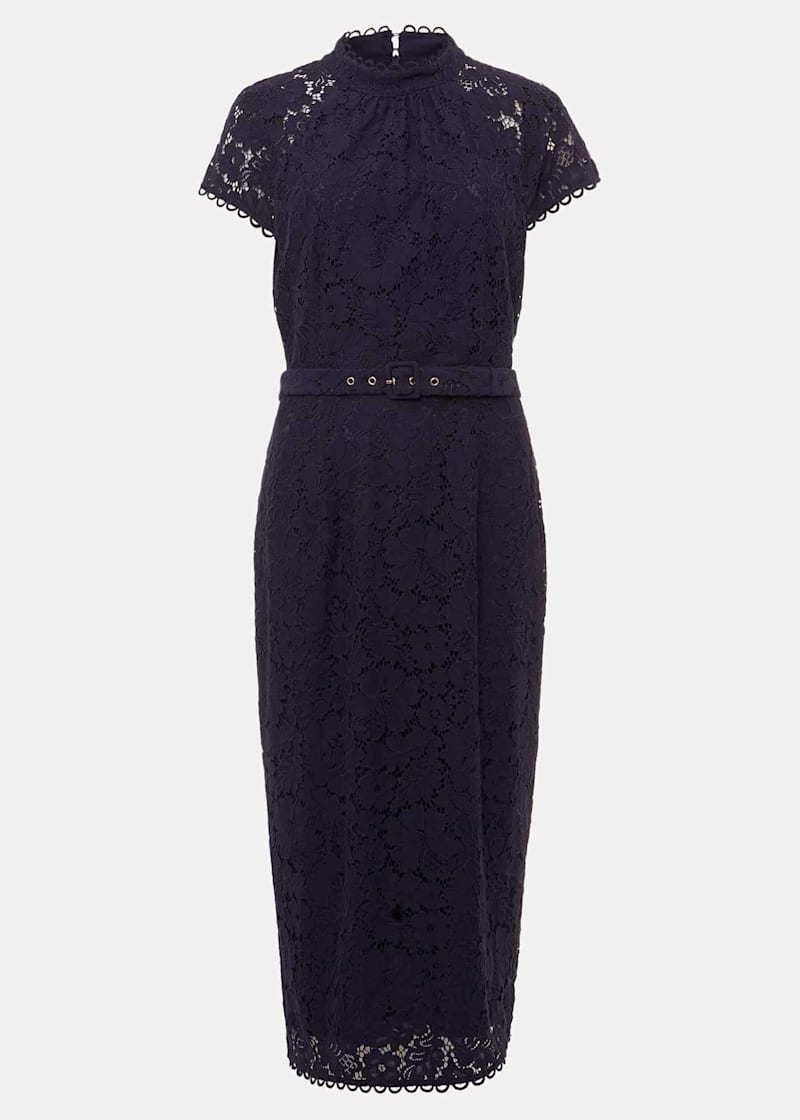 Phase eight navy lace dress hot sale