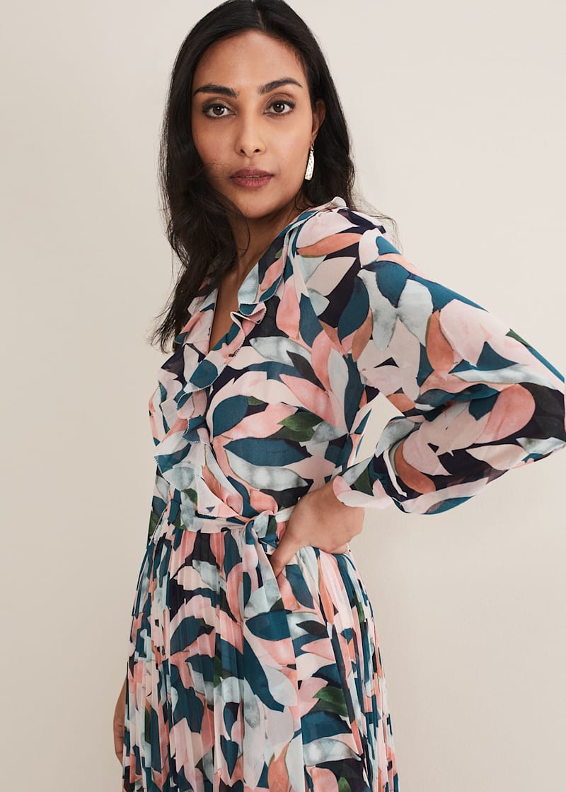 Fashion nova floral maxi cheap dress