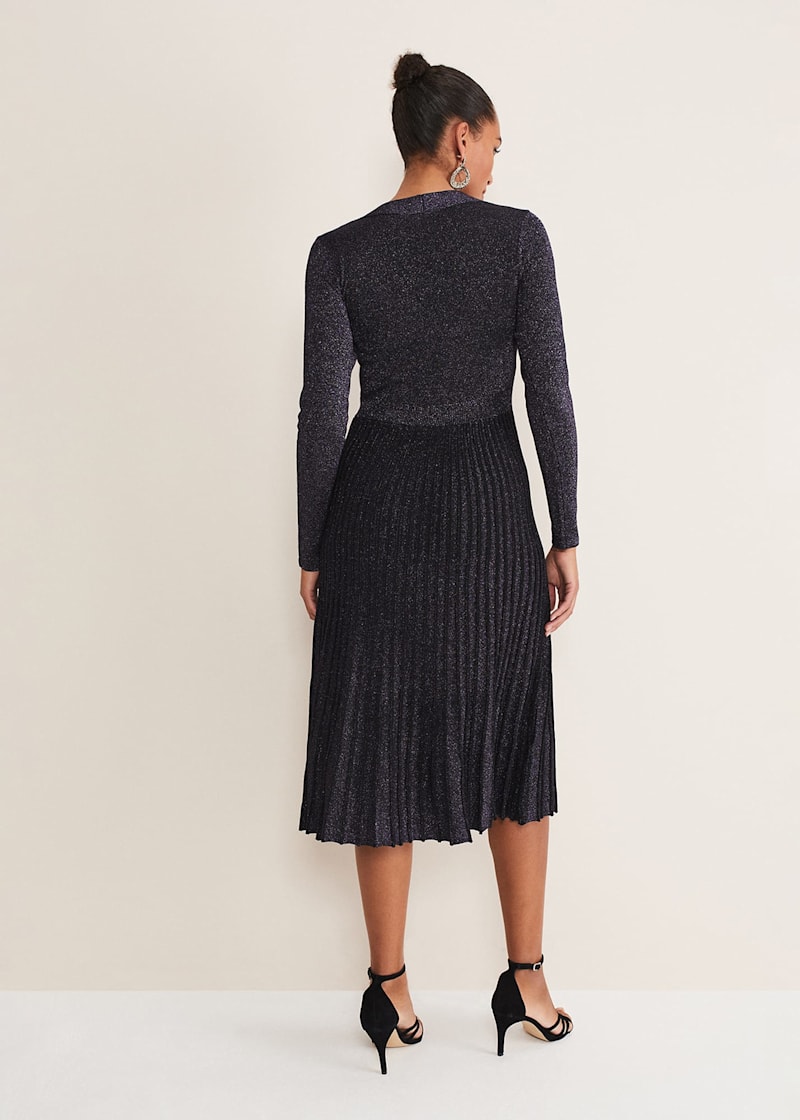 Jessamine Shimmer Knit Dress