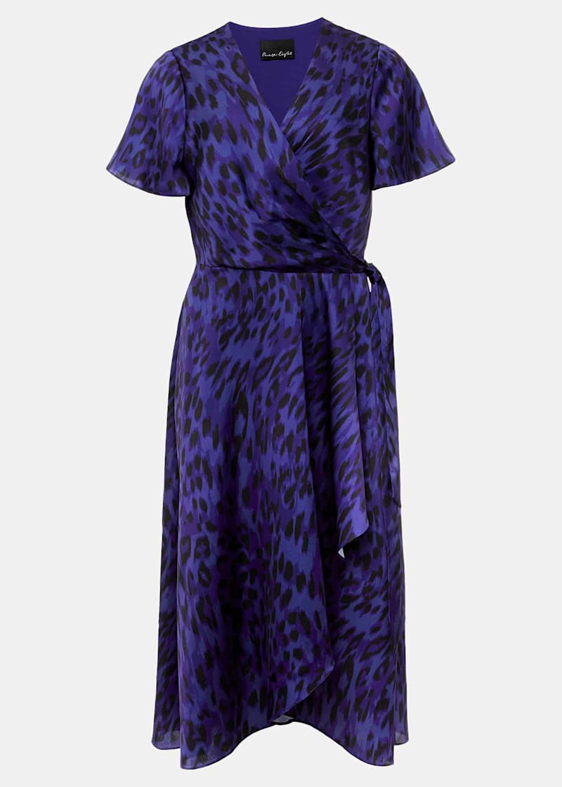 Colletta Print Wrap Dress