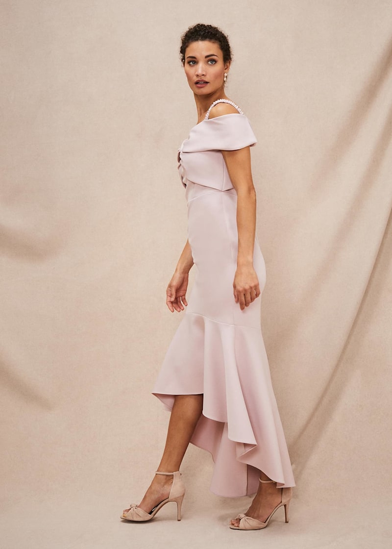 Zaya Off Shoulder Maxi Dress