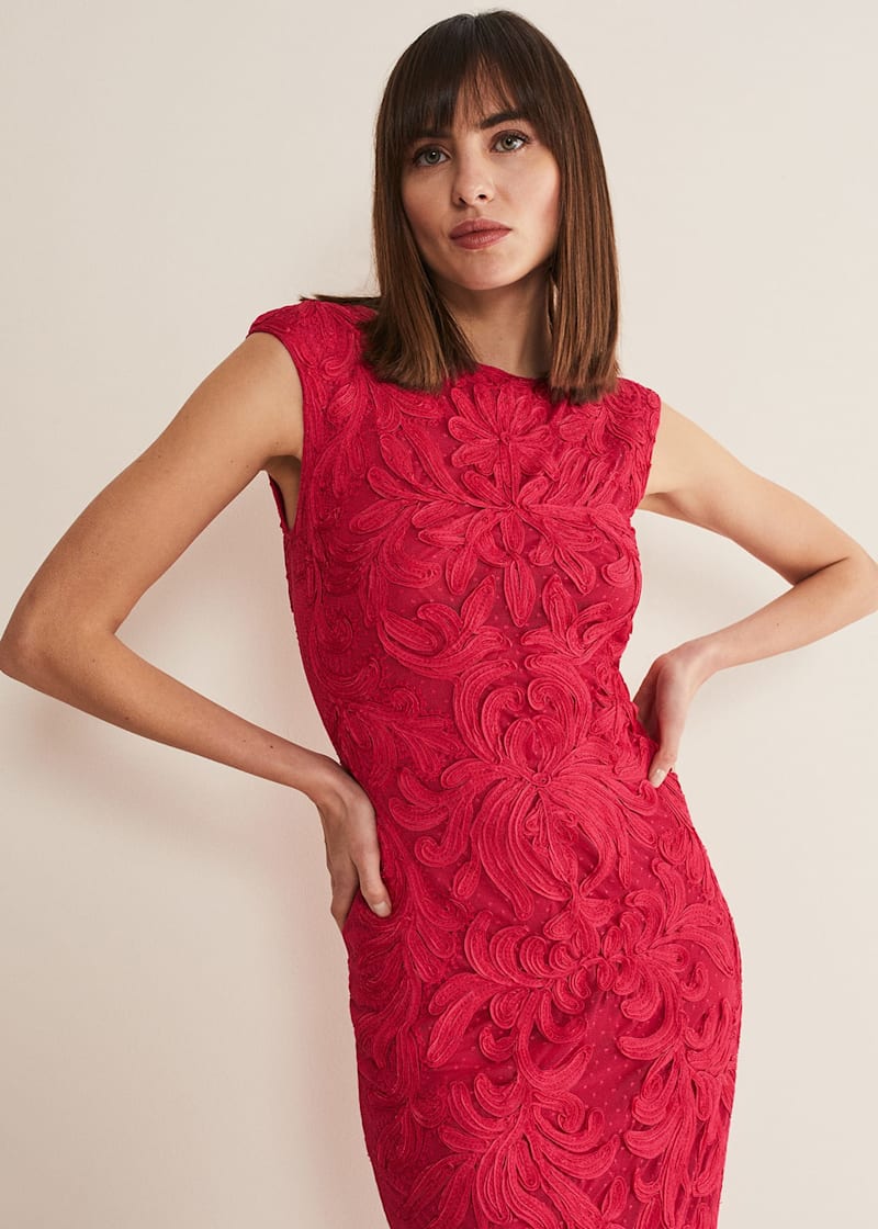 Tania Tapework Mini Dress