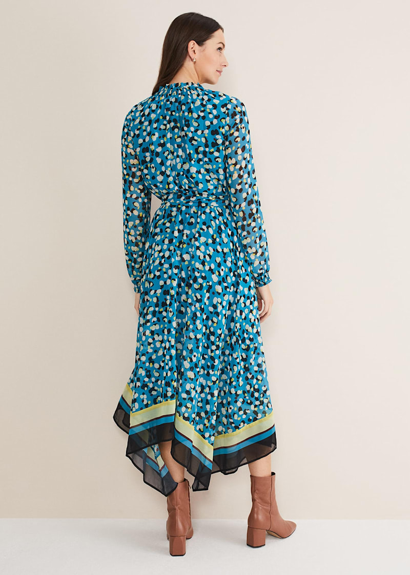 Juno Border Hem Midi Dress