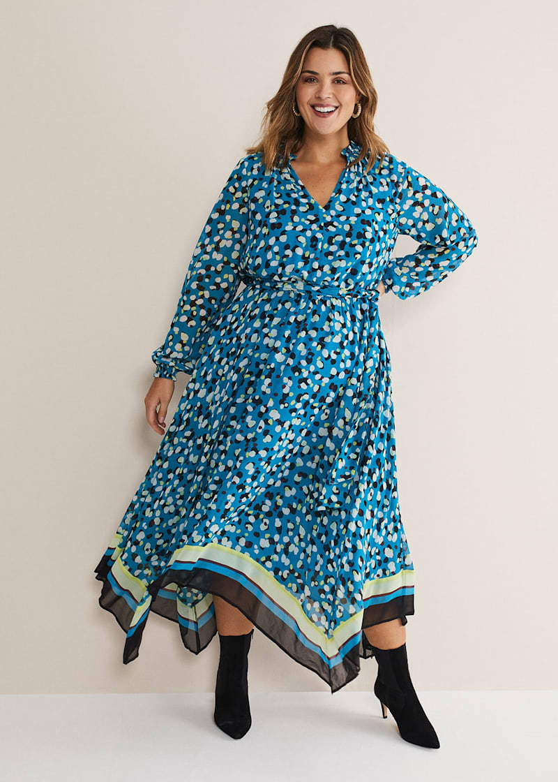 Juno Border Hem Midi Dress