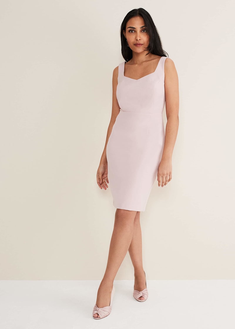 Petite Isabella Lace Midi Dress