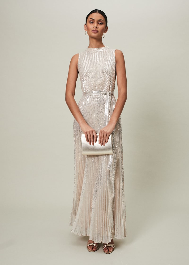 Phase eight silver dress clearance