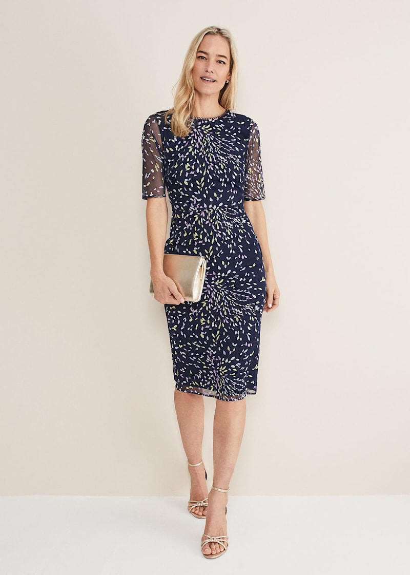 Phase eight lia embroidered dress shop