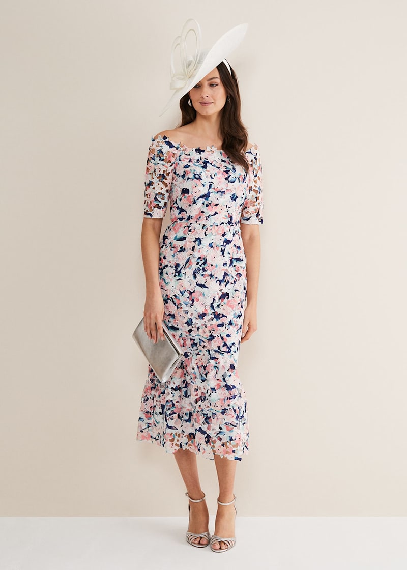 Bardot fiesta floral dress discount
