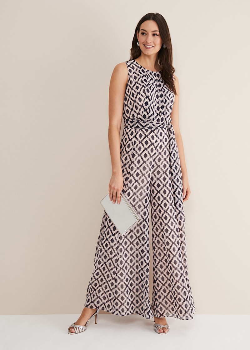 Floral jumpsuit formal store