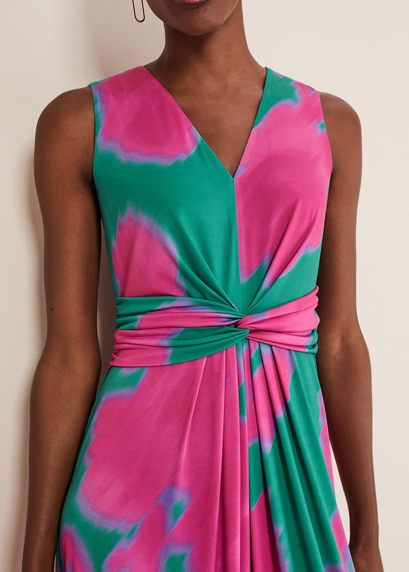 Madison Abstract Maxi Dress