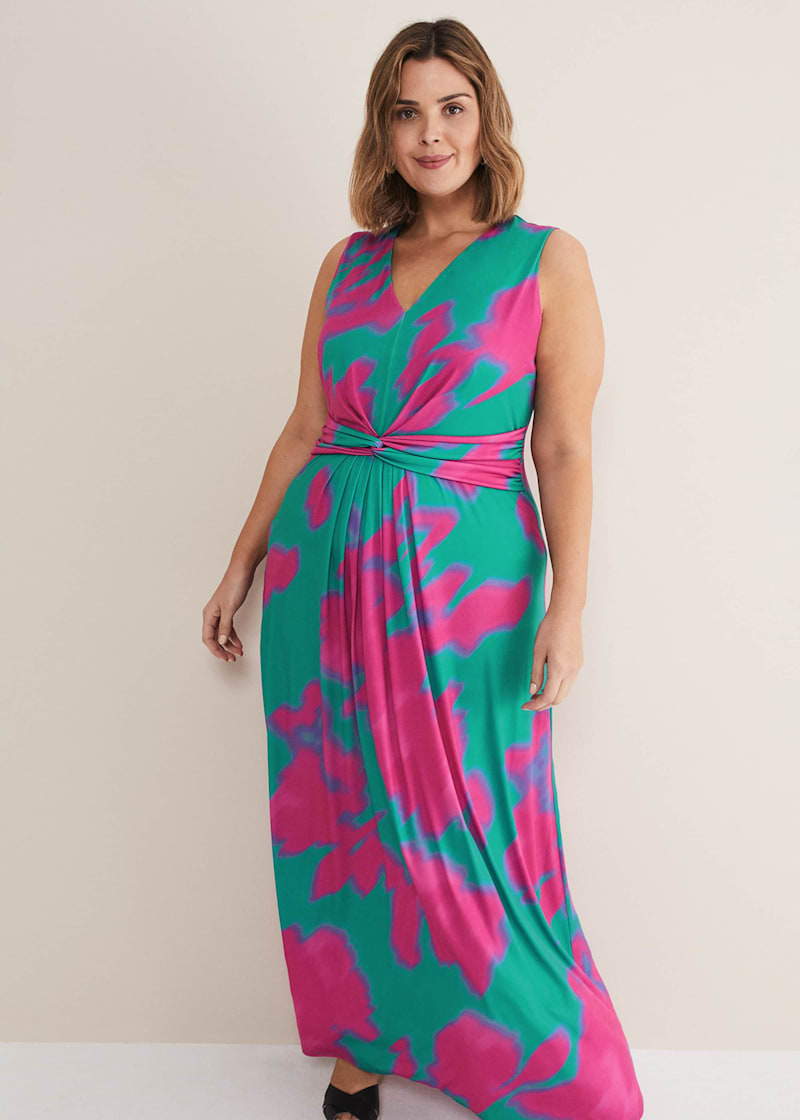 Madison Abstract Maxi Dress