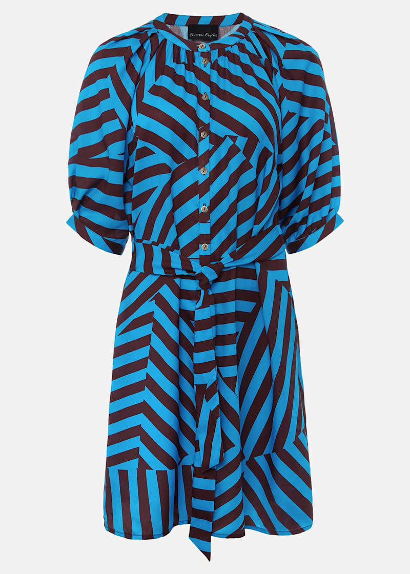 Rosella Striped Mini Dress