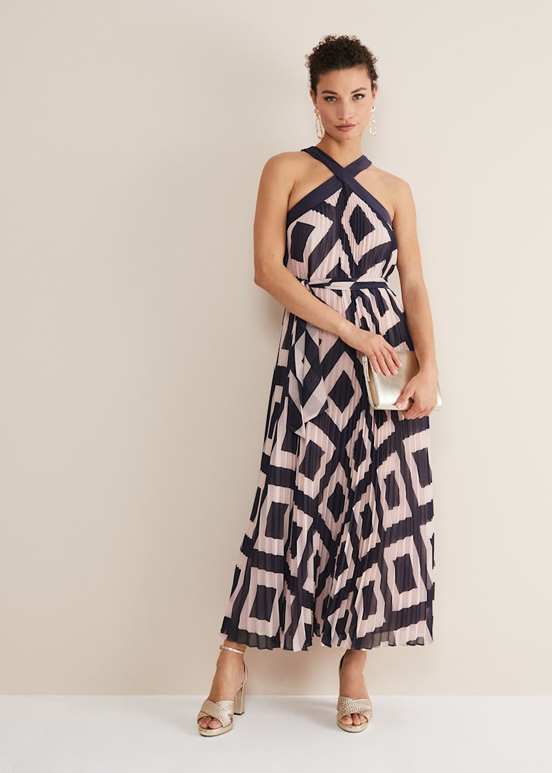 Trapeze maxi deals dress