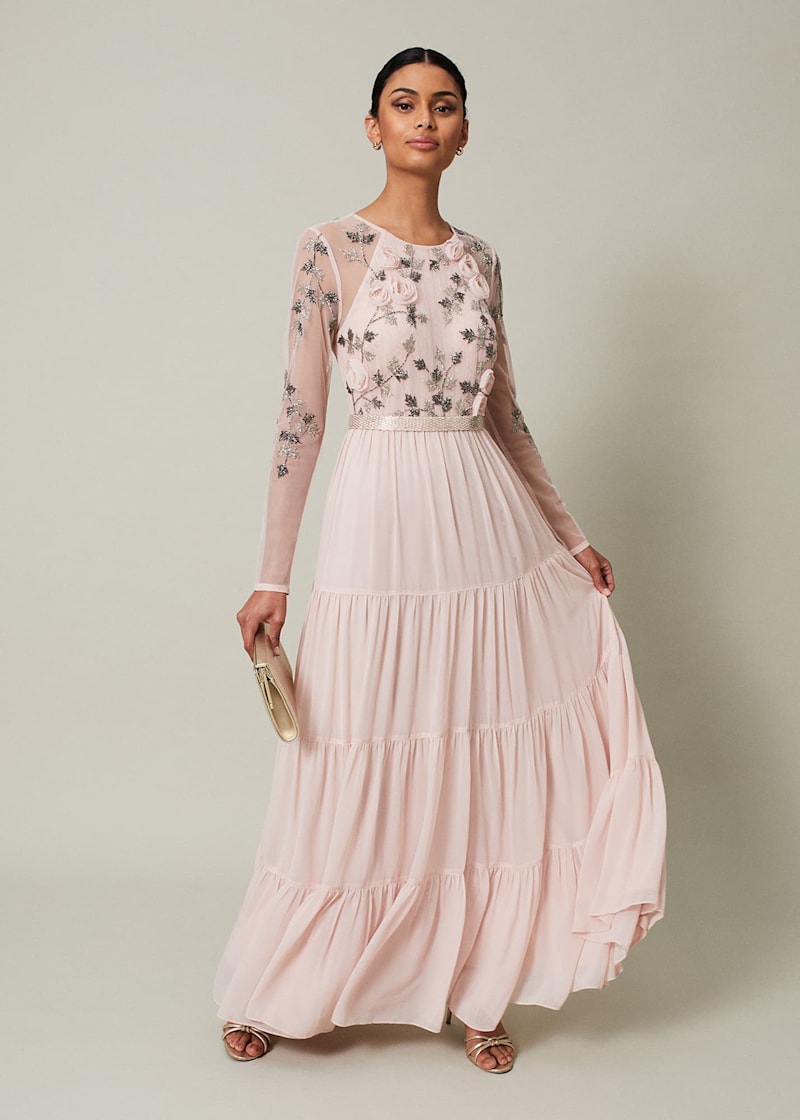 Beaded maxi dress 2025