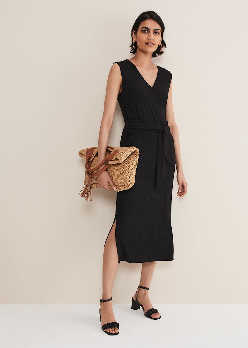 Yazmina Jersey Sleeveless Midi Dress