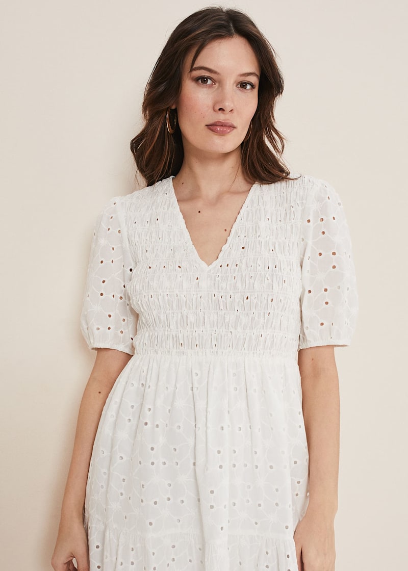 Phase eight eyelet dress deals
