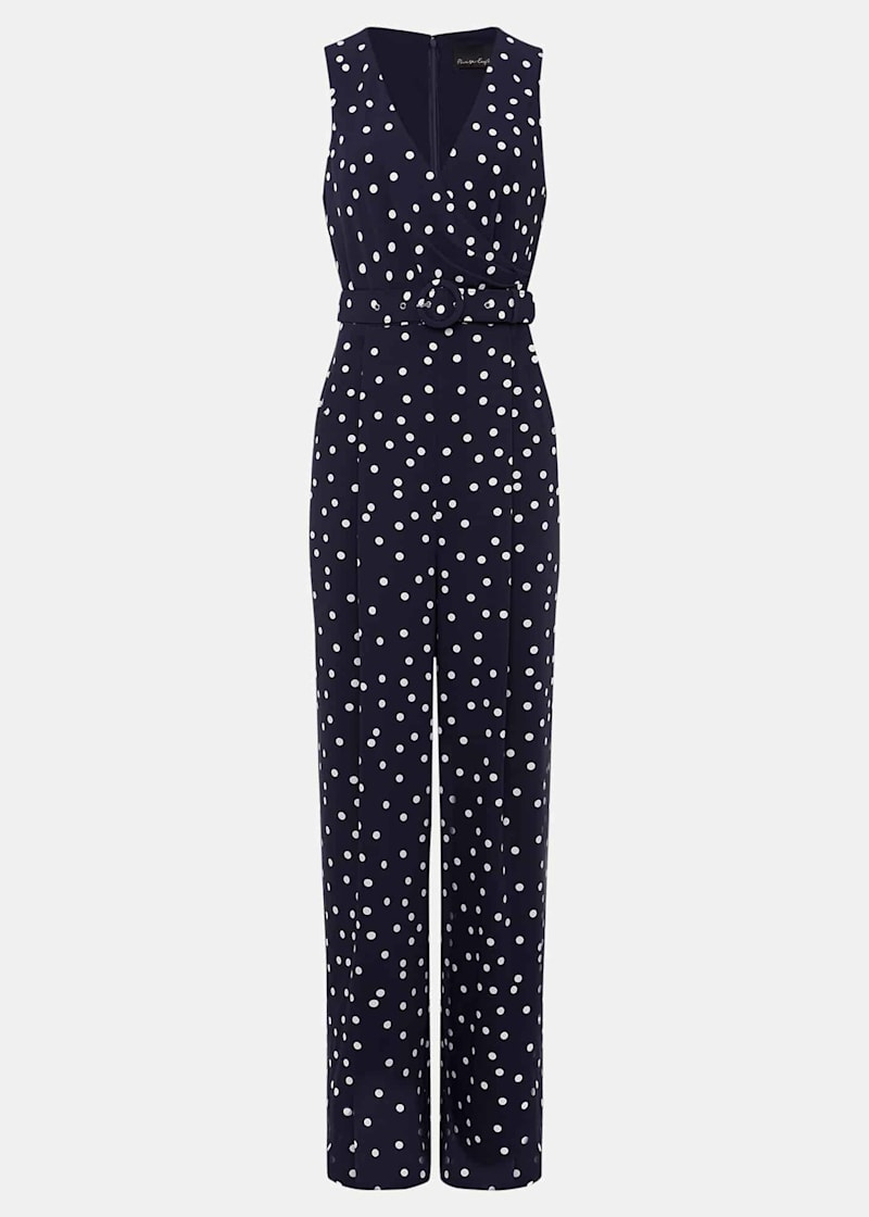 Wallis petite polka dot jumpsuit on sale