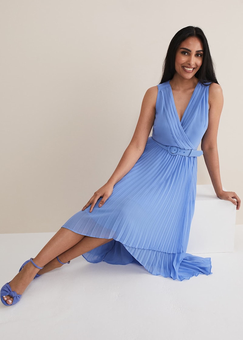 Light blue dress petite online