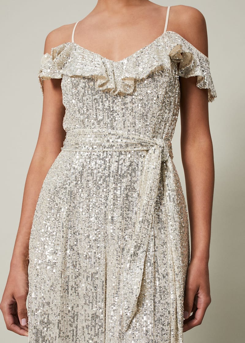 Nina crinkle silk cami hot sale dress