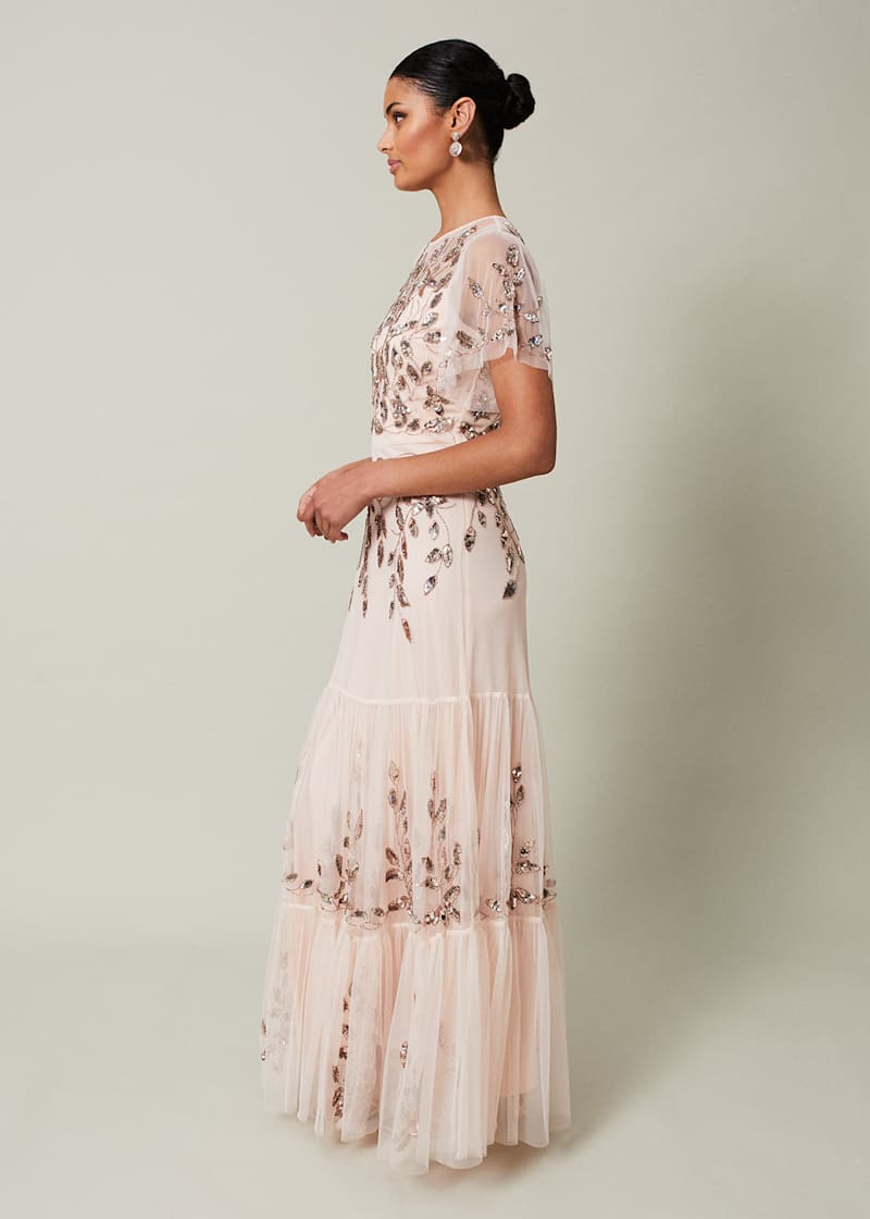 Hilary Embellished Maxi Dress