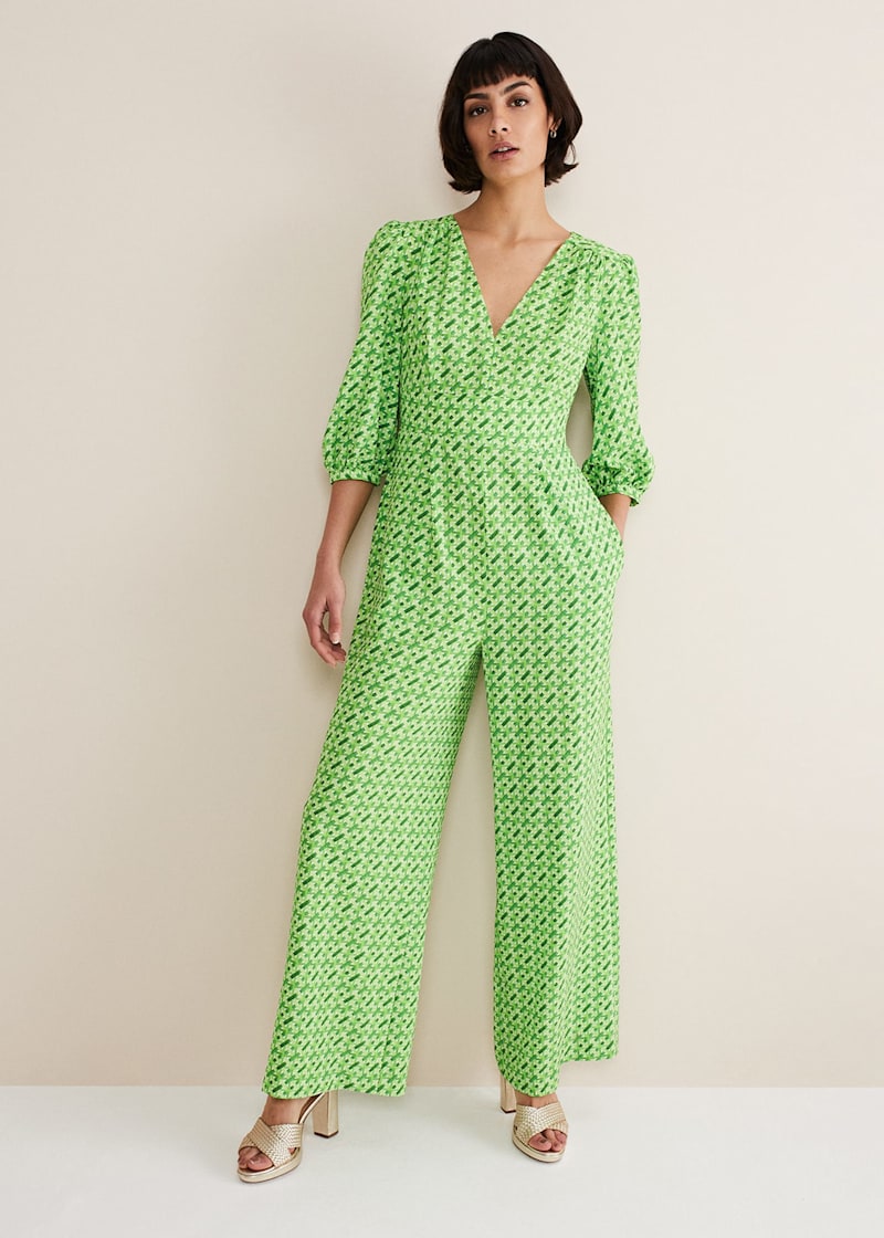 Phase eight lacy velvet jumpsuit outlet