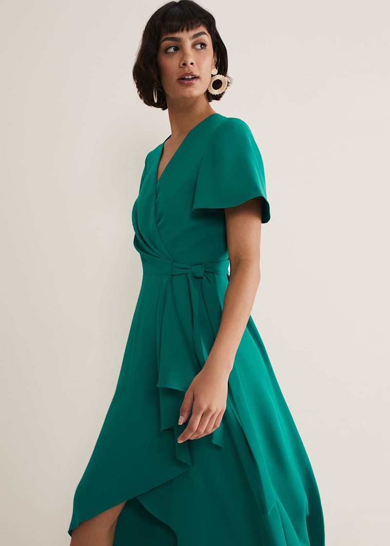 Phase eight new arrivals green wrap dress