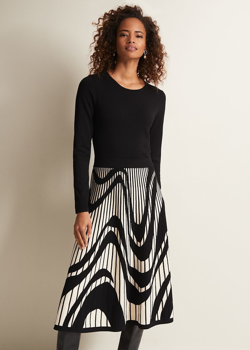 Fit n flare midi dress 2025