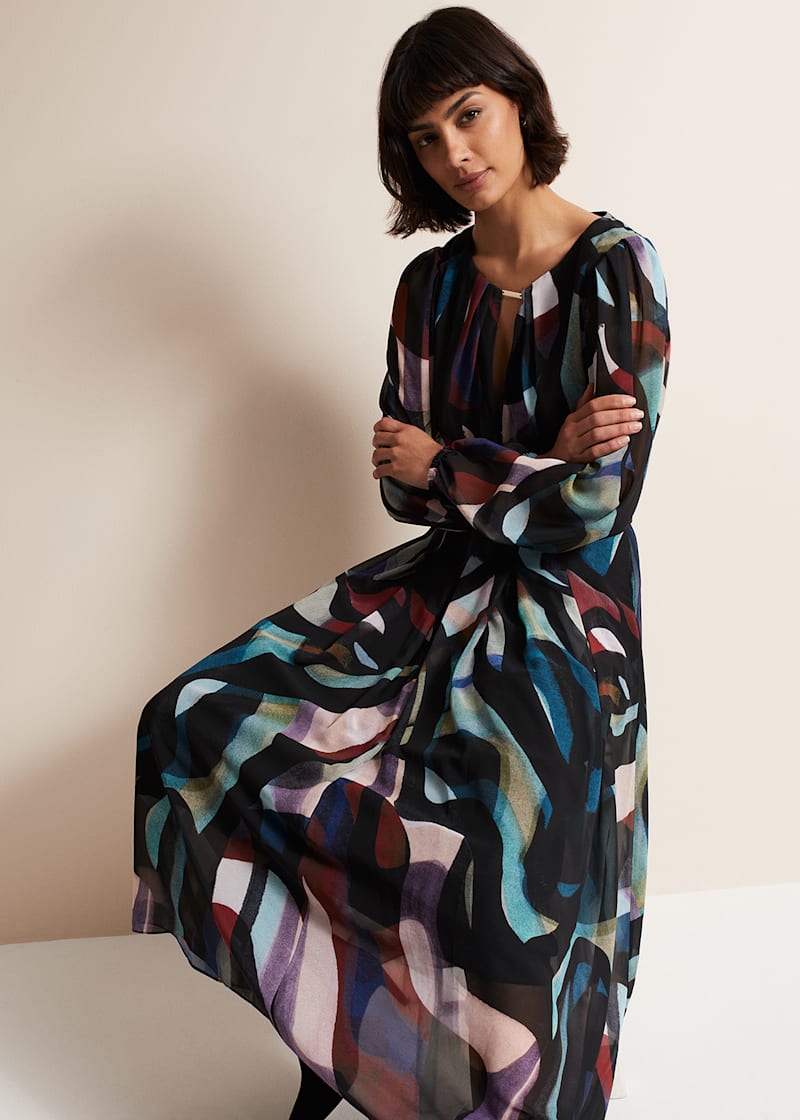 Sky print dress on sale
