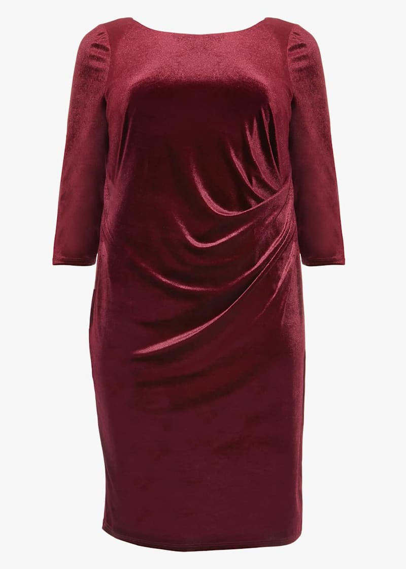 Next velvet dress sales